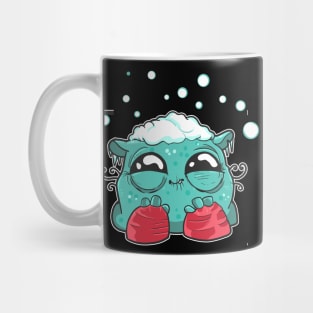 Cute Winter Little Creature Xmas Mug